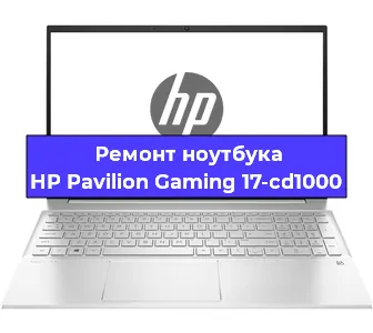 Ремонт ноутбуков HP Pavilion Gaming 17-cd1000 в Новосибирске